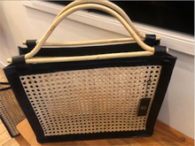 Charger l'image dans la galerie, Sac Cuir &amp; Cannage
