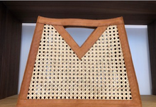 Charger l'image dans la galerie, Sac Cuir &amp; Cannage
