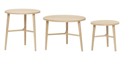 Table tripode en Chêne